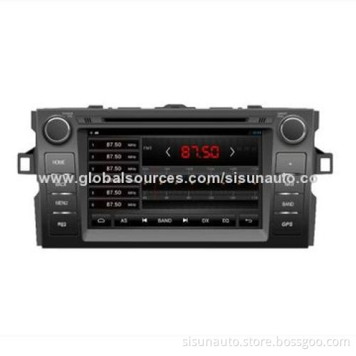 8" Android 4.1.1 OBD/OBD II 2 DIN 3G Car GPS DVD Player for Toyota Corolla